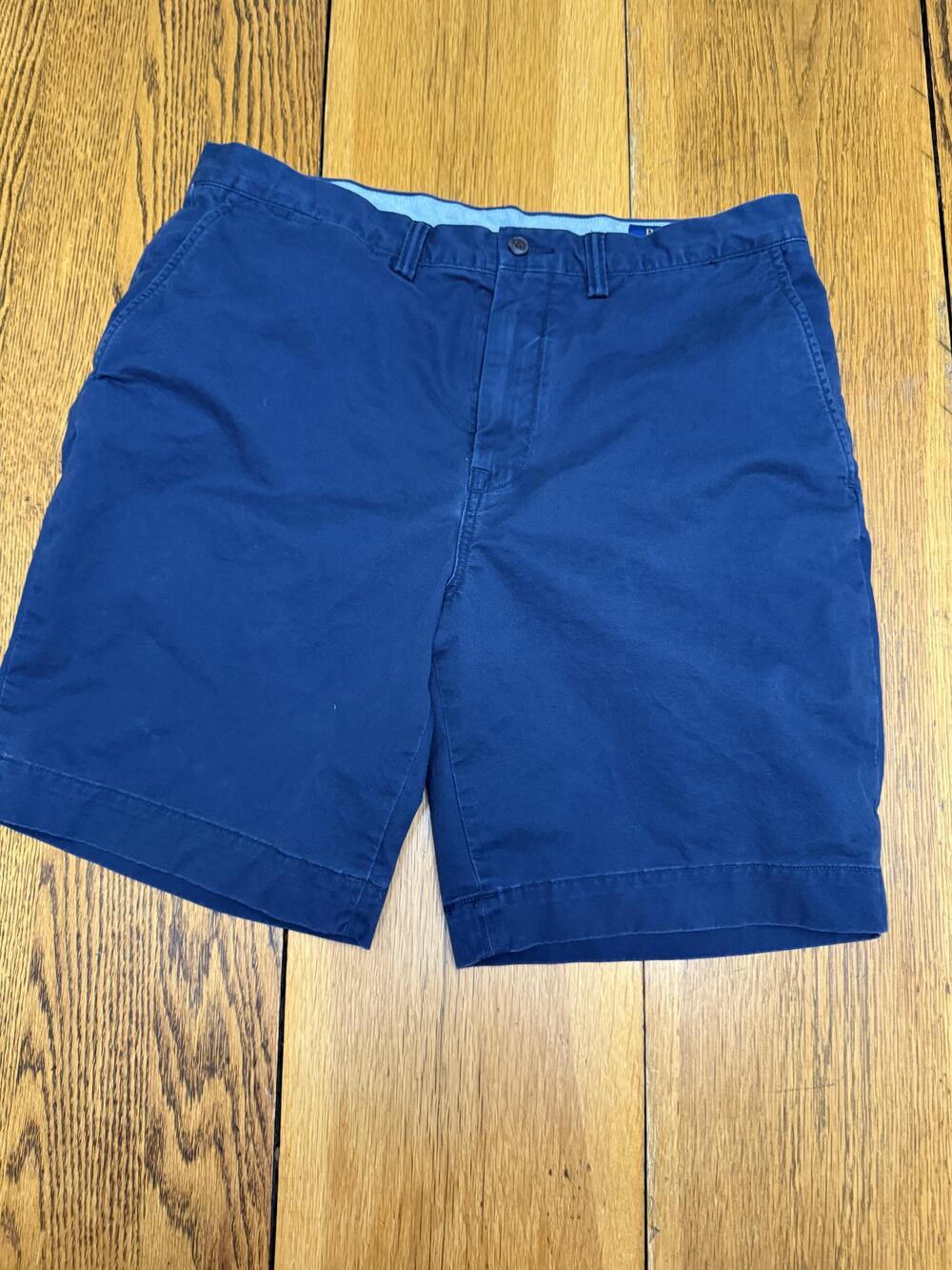 Polo Ralph Lauren Shorts Mens 34 Stretch Classic Fit Chino Flat Front Summer